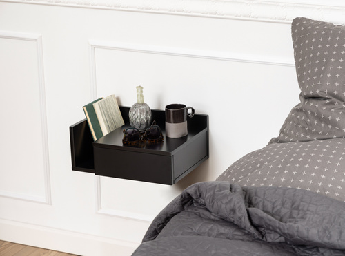 Szafka nocna Ashlan II czarna