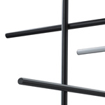 Lampa wisząca ASTA-8 LED czarna 120 cm