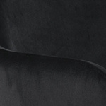 Krzesło Lima welurowe z podłokietnikami czarne