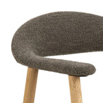 Krzesło Addi  brązowe/ dąb Monza 40