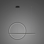 Lampa wisząca Linea No.2 80cm czarna 4k Dali