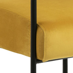 Fotel Cloe VIC żółty