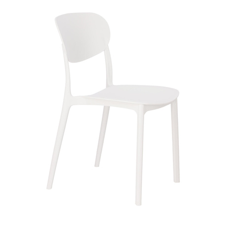 Krzesło Plasta białe