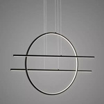 Lampa wisząca Linea No.3 czarna 3k Dali