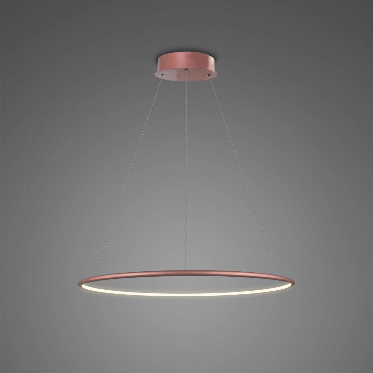 LED-Hängeleuchte Kreise No.1 40cm 3k roségold Dali