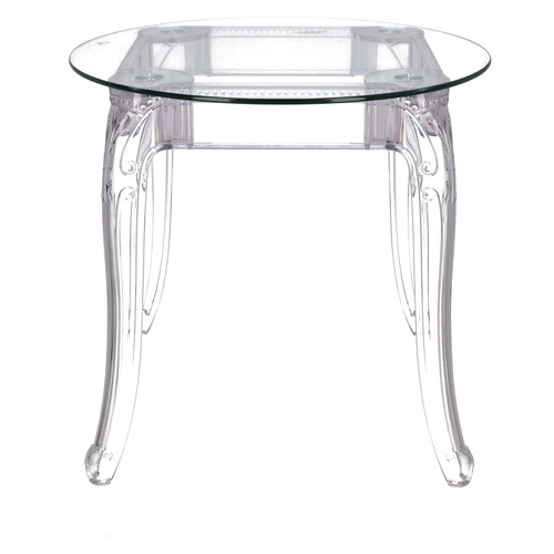 Stół Ghost 80cm transparentny