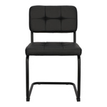 Krzesło Nelson soft black swing black PU