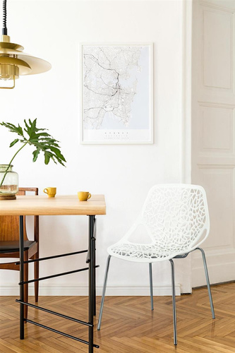 Krzesło Cepelia białe