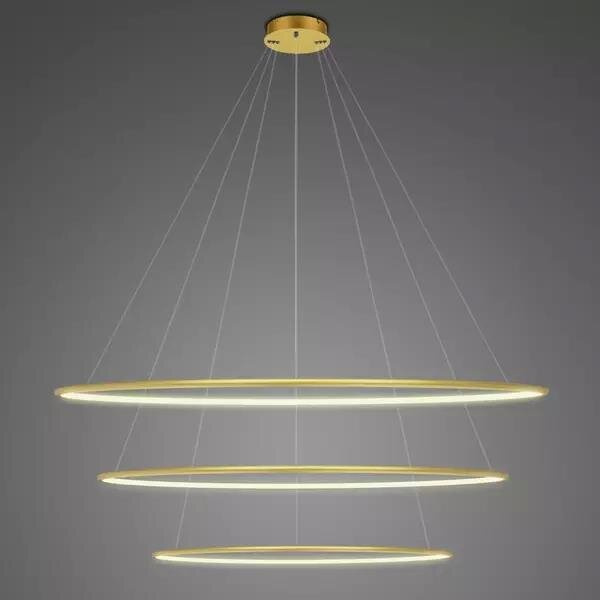 LED-Hängeleuchte Ledowe Okręgi No.3 120cm 3k gold Dali