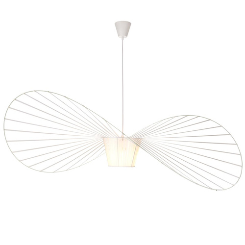 Lampa wisząca kapelusz SOMBRERO biała 140 cm