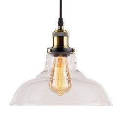 NY Loft No.3 Szklana Lampa wisząca 	