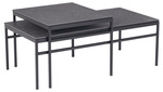Zestaw stolików Exeter czarne