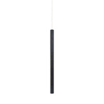 Cieńka lampa wisząca czarna tuba HL012-BK