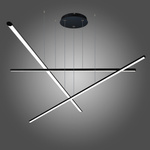 Lampa wisząca LINEA No.3PB 100cm 3k czarna Altavola Design