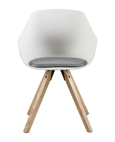 Krzesło Tina Wood białe