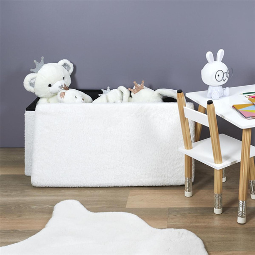 Pufa Intesi Furry Velse White