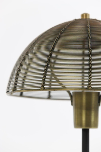 Lampa stołowa KLOBU złota mat 25x33