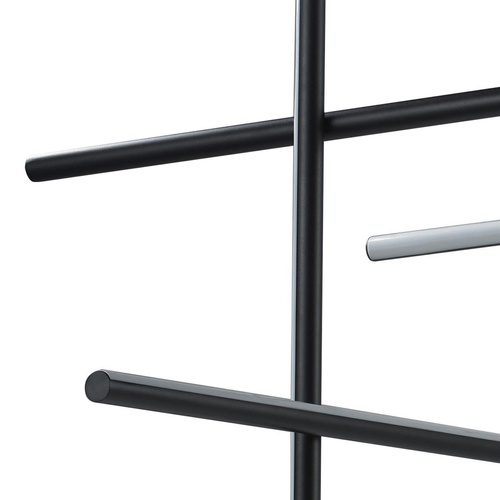 Lampa wisząca ASTA-8 LED czarna 120 cm