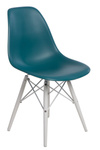 Krzesło P016W PP navy green/white