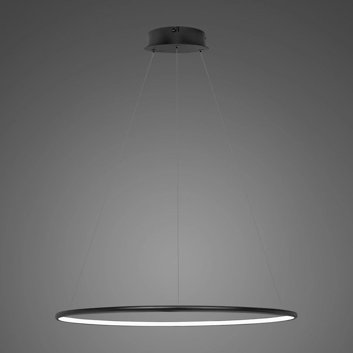 LED-Hängeleuchte Ledowe Okręgi No.1 60cm 2700K schwarz DALI