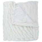 Koc Furry Luxury biały