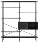 Regał Angus I czarny