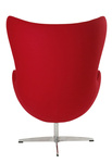 Fotel Jajo czerwony kaszmir 24 Premium