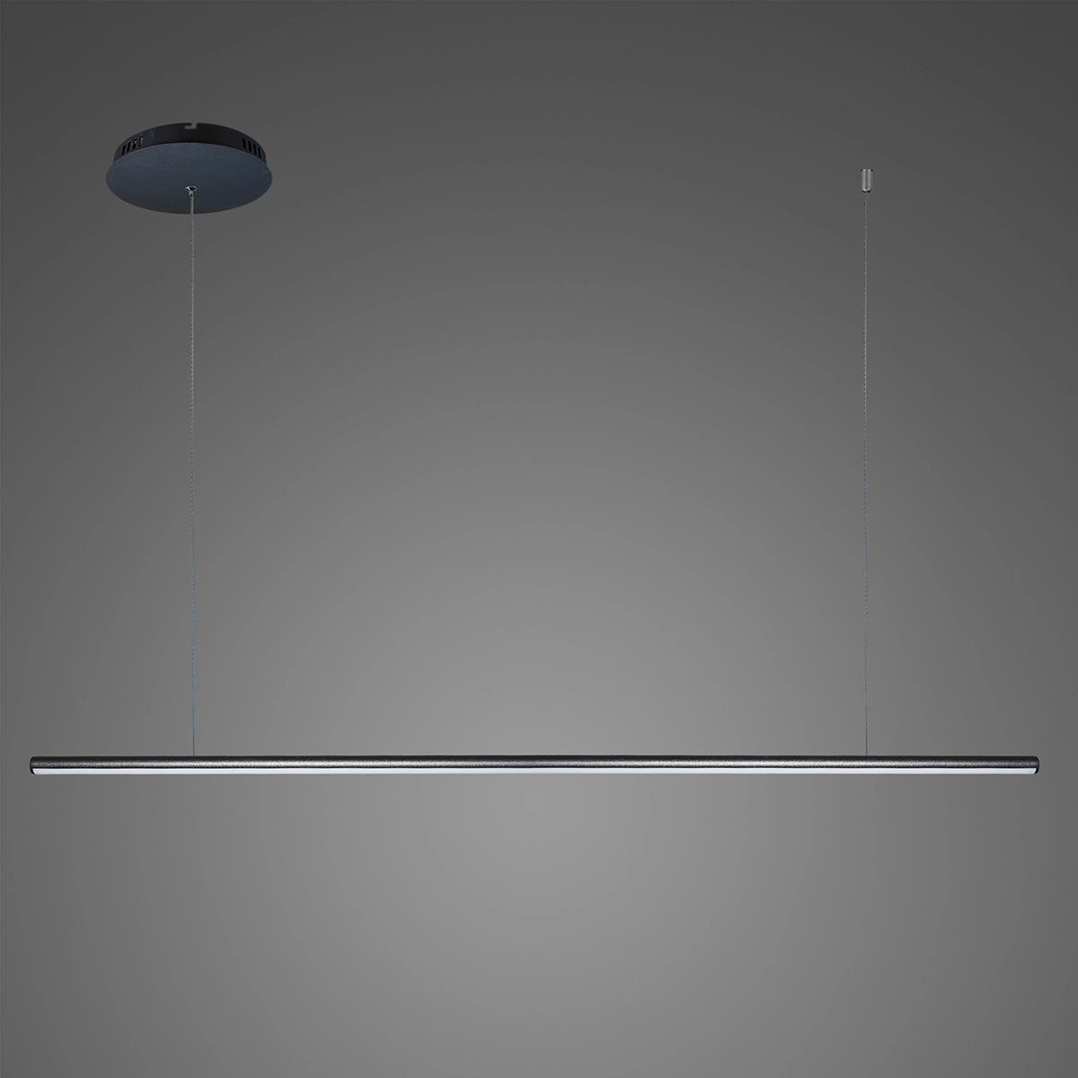 Moderne LED-Hängeleuchte Linea No.1B schwarz