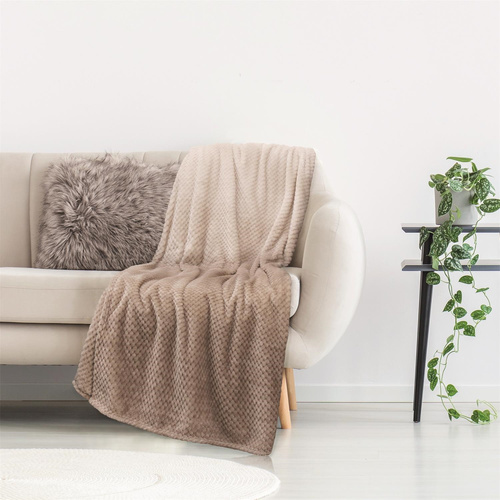 Koc Honey beżowy 150x220cm