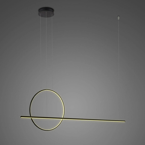 Lampa wisząca Linea No.2 120 40cm czarna 4k Dali