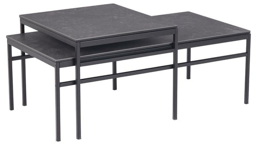Zestaw stolików Exeter czarne