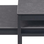 Zestaw stolików Exeter czarne