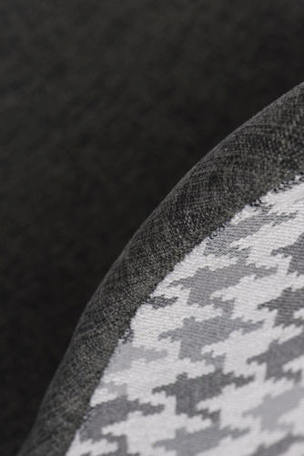 Krzesło P016W Pattern szar-pepitka /dark