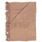 Koc/Pled Waffle ochra 150x200cm