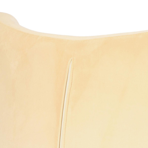 Fotel Jajo Velvet beżowy