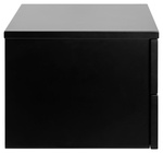 Szafka nocna Avignon wisząca duża czarna