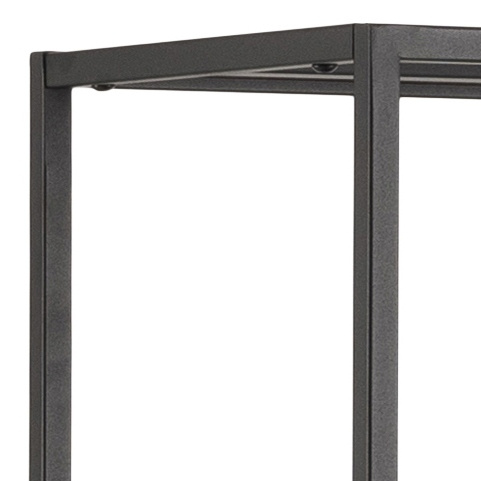 Regał Newcastle asymetryczny czarny