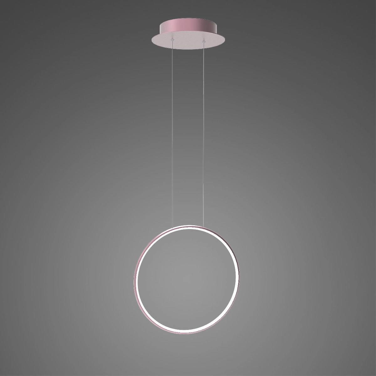 LED-Hängeleuchte Ledowe Okręgi No.1 X 40cm 3k roségold Dali – Gesamtansicht