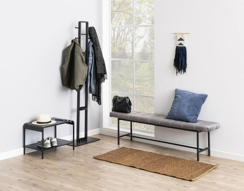Wieszak Selje podłogowy czarny