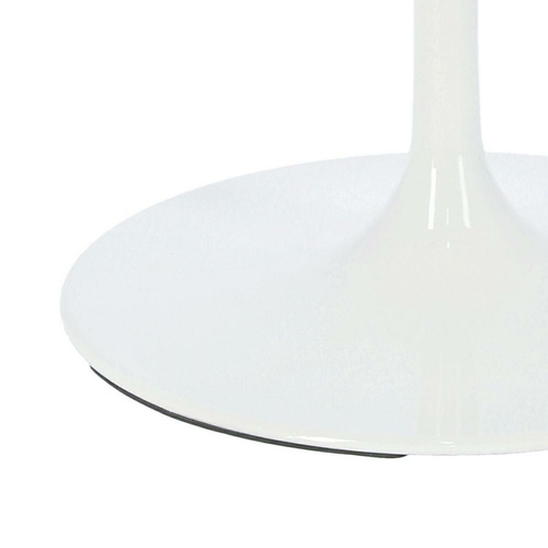 Krzesło TulAr białe/czarna poduszka