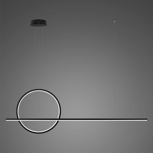 Lampa wisząca Linea No.2 40cm czarna 3k Dali