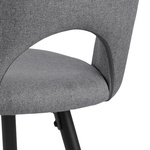 Stołek barowy Ayla szary