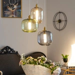  Lampa wisząca - Polar bursztynowy