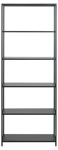 Regał Newcastle wysoki czarny