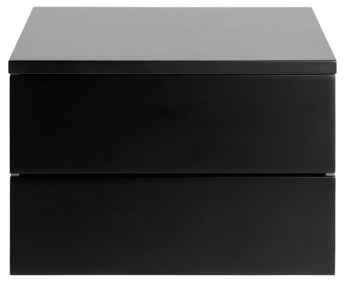 Szafka nocna Avignon wisząca duża czarna