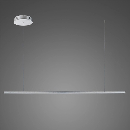 Lampa wisząca Linea No.1B 120cm 4k srebrna ściemnialna