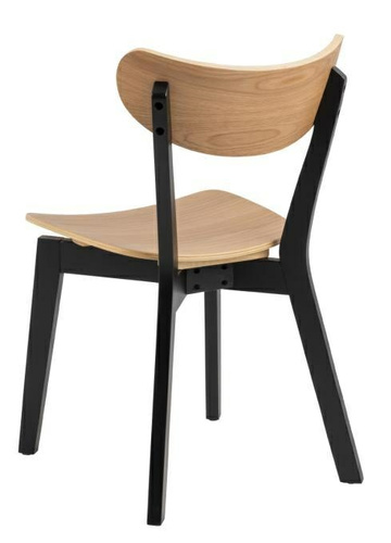 Krzesło Roxby naturalne czarne