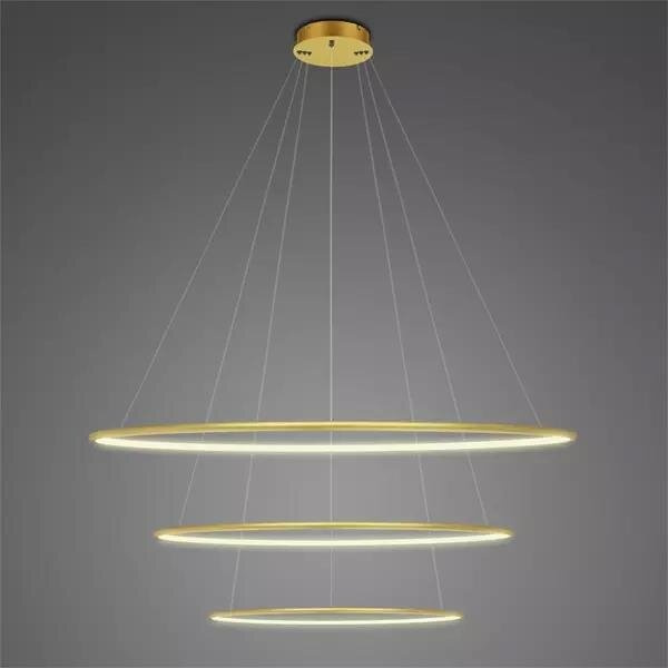 Ledowe Okręgi No.3 150cm 3k Dalizłota Pendant Lamp – general view
