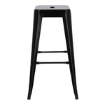 Hoker Paris 75cm. czarny insp. Tolix