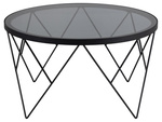 Stolik kawowy Halstow czarny